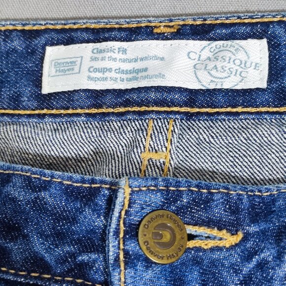 Denver Hayes Classic Fit High-rise Bootcut jeans women's size 12/32 denim blue - Picture 6 of 16